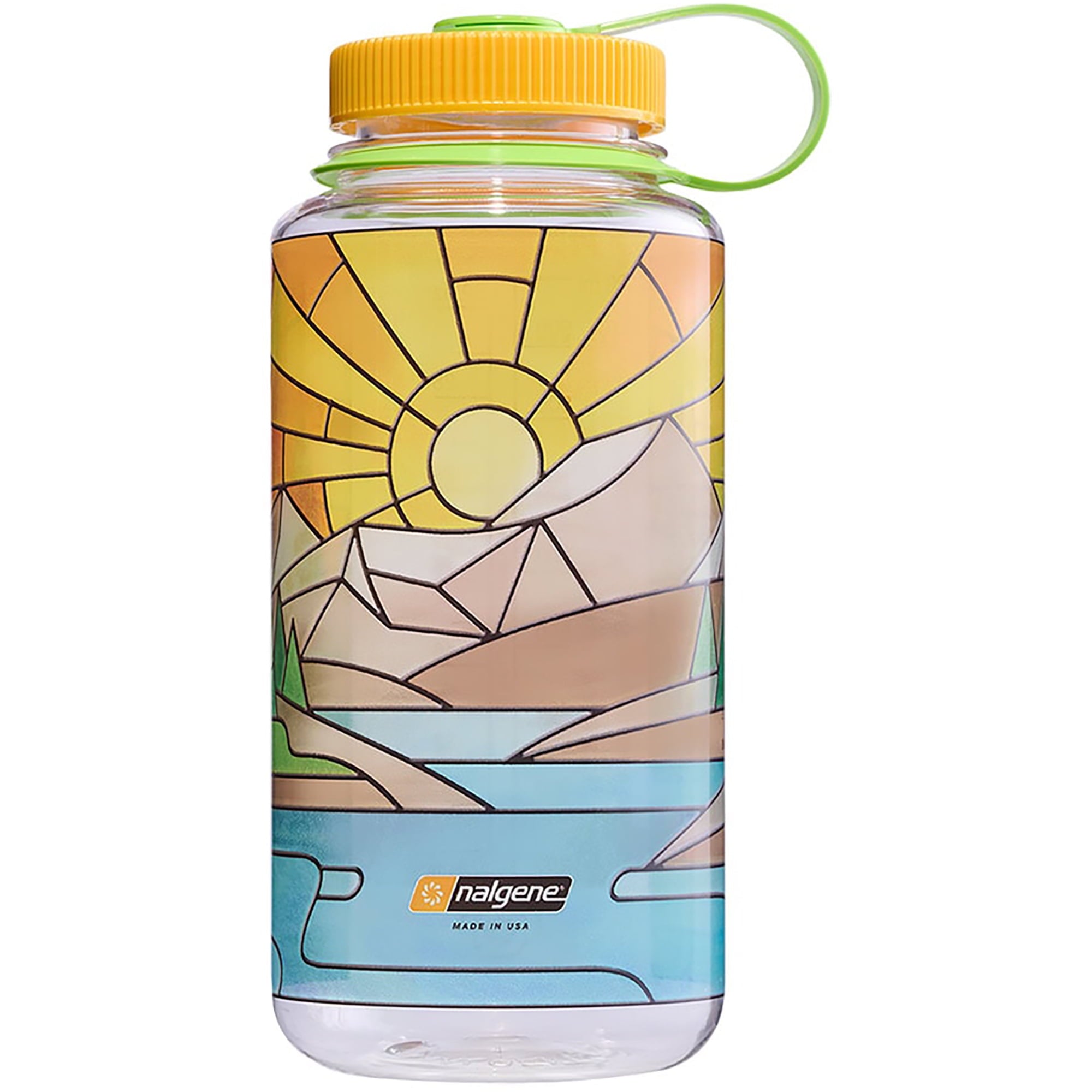 Nalgene Sustain 32 oz. Wide Mouth Water Bottle - Indigo