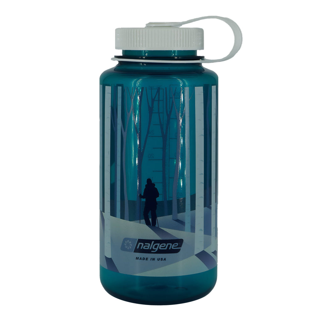 Nalgene Sustain 32 oz. Wide Mouth Water Bottle - Indigo