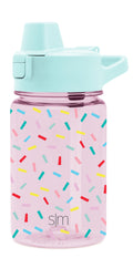 Simple Modern 12 fl oz Reusable Tritan Summit Water Bottle with Silicone Straw Lid | Birthday Cake