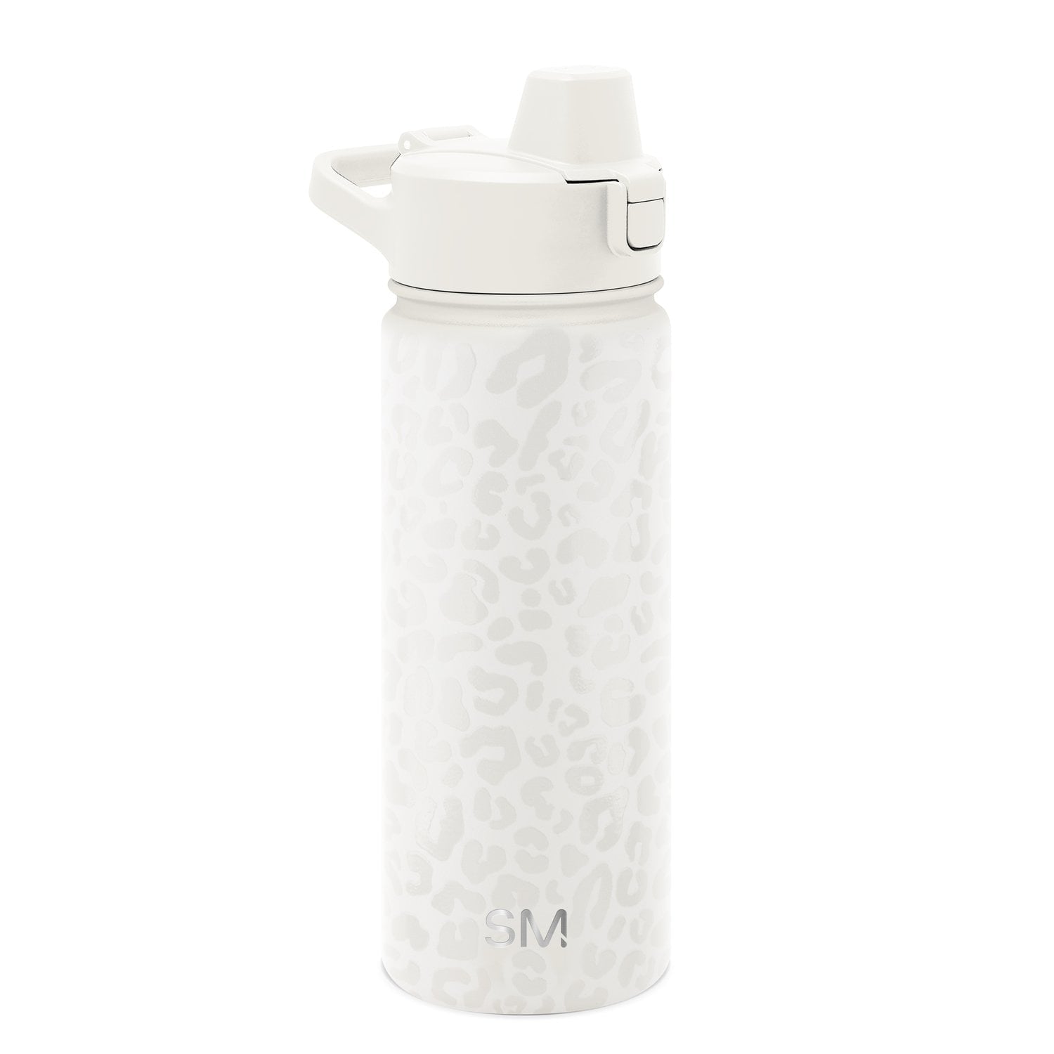 Simple Modern 18 fl oz Insulated Stainless Steel Summit Water Bottle with Covered Silicone Straw Lid | Sweet Taffy