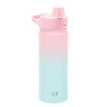 Simple Modern 18 fl oz Insulated Stainless Steel Summit Water Bottle with Covered Silicone Straw Lid | Sweet Taffy